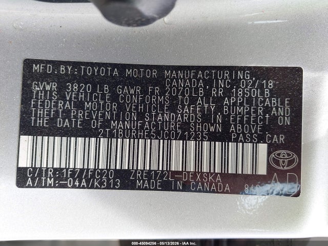 Toyota Corolla Se