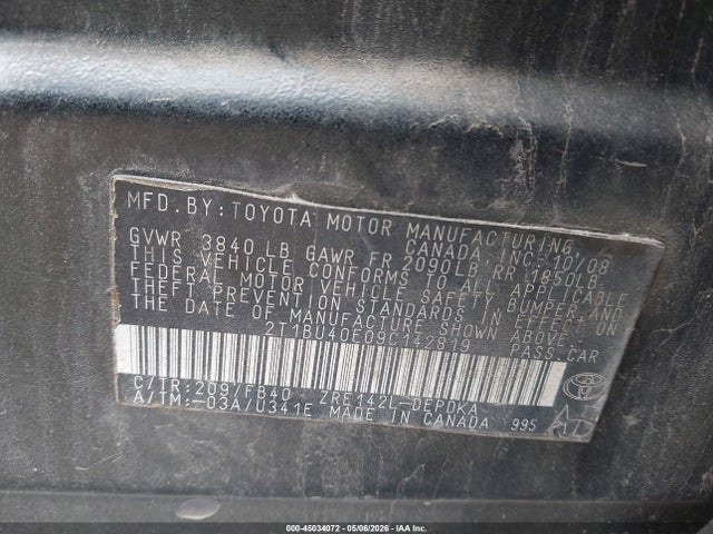 Toyota Corolla Le