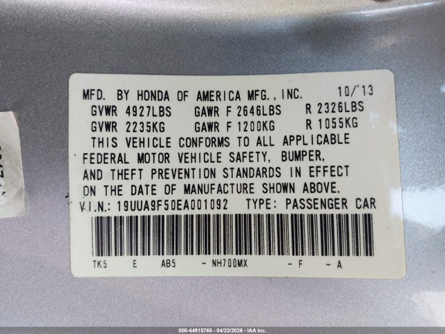 Acura TL Tech