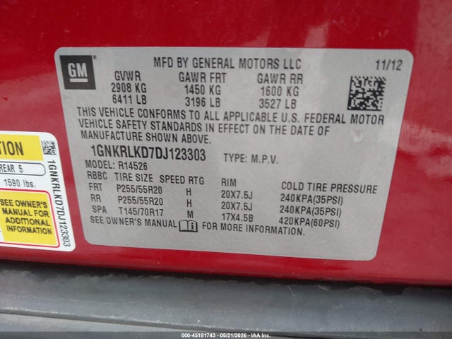 Chevrolet Traverse Ltz