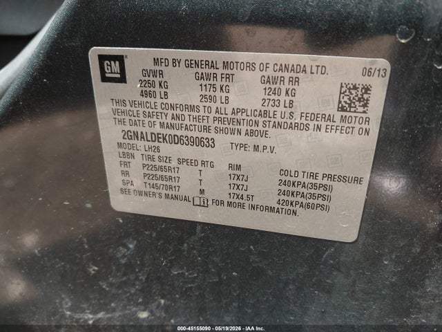 Chevrolet Equinox 1lt