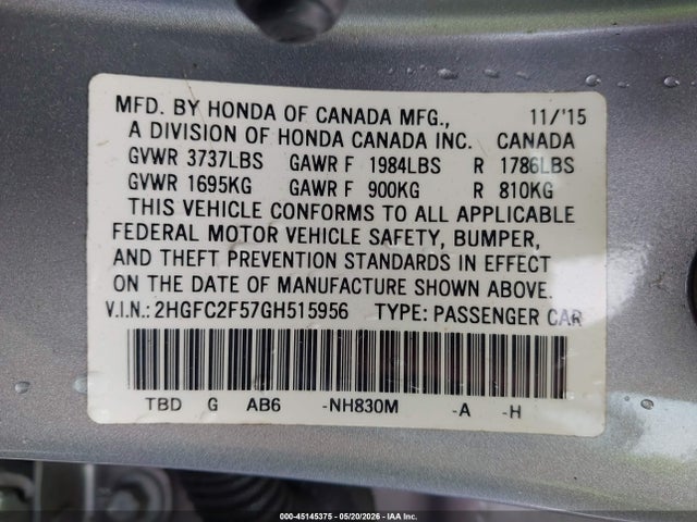 Honda Civic Lx