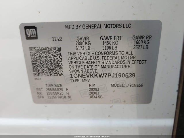 Chevrolet Traverse Awd Premier