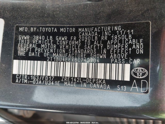 Toyota Corolla S