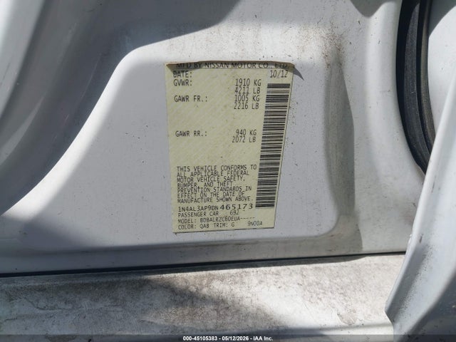 Nissan Altima 2.5 S