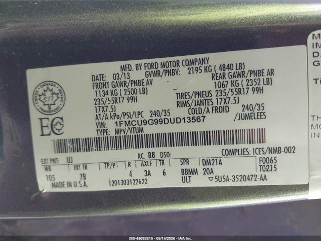 Ford Escape Se