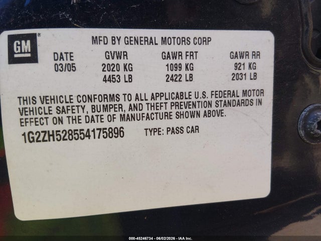 Pontiac G6 Gt