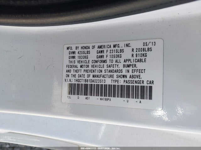 Honda Accord Ex-l