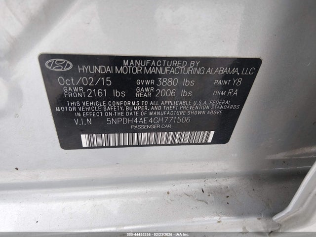 Hyundai ELANTRA Se