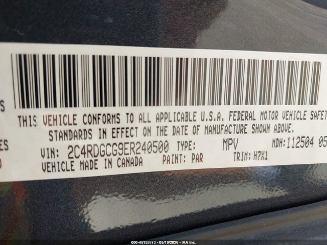 Dodge Grand Caravan Sxt