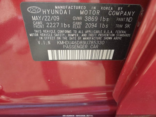Hyundai ELANTRA Gls