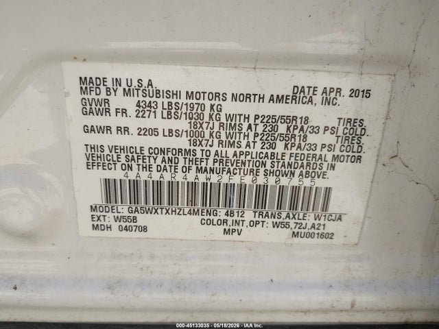 Mitsubishi Outlander Gt