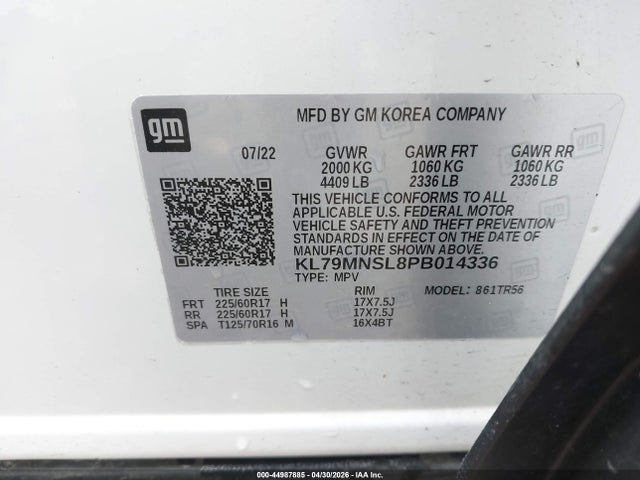 Chevrolet Trailblazer Awd Ls
