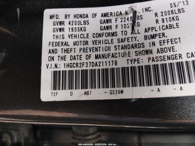 Honda Accord Lx