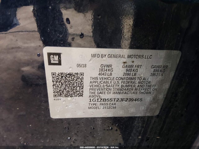 Chevrolet Malibu 1ls