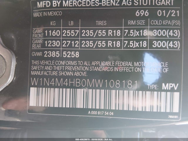 Mercedes-Benz GLB 4matic