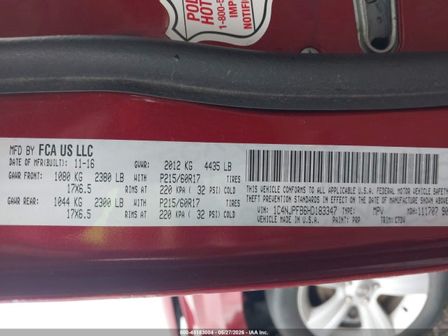 Jeep Patriot Latitude Fwd