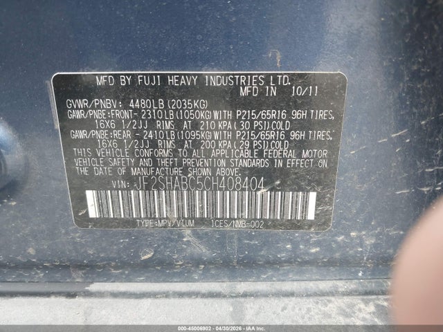 Subaru Forester 2.5x