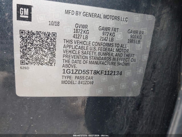 Chevrolet Malibu Lt