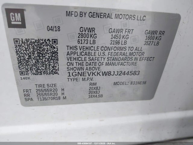 Chevrolet Traverse High Country