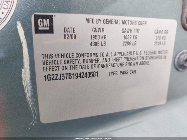Pontiac G6 New Se