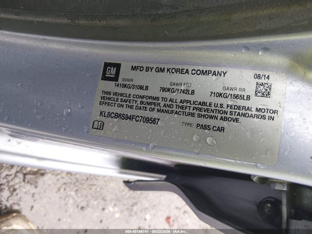 Chevrolet Spark Ls Cvt
