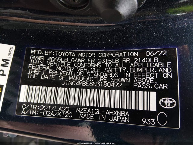 Toyota Corolla Xse