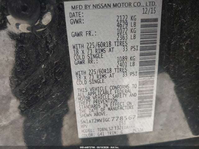Nissan Rogue Sl