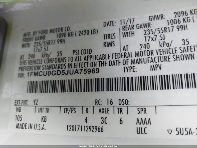 Ford Escape Se