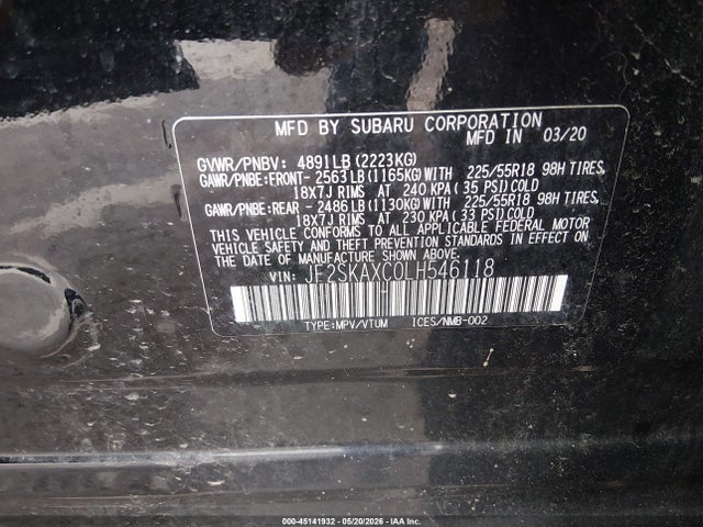 Subaru Forester Touring