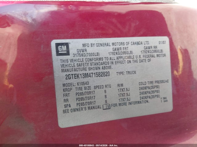 GMC Sierra 1500 Sle1