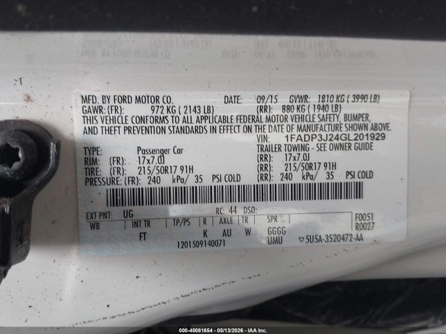 Ford Focus Titanium