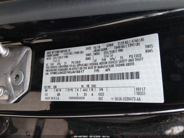 Ford Escape Se