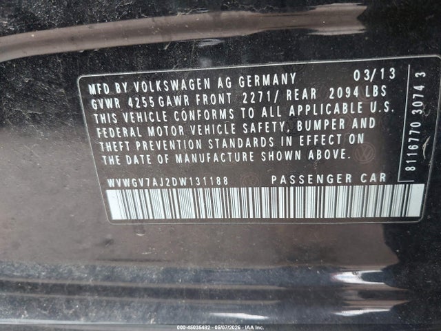 Volkswagen GTI Wolfsburg Edition