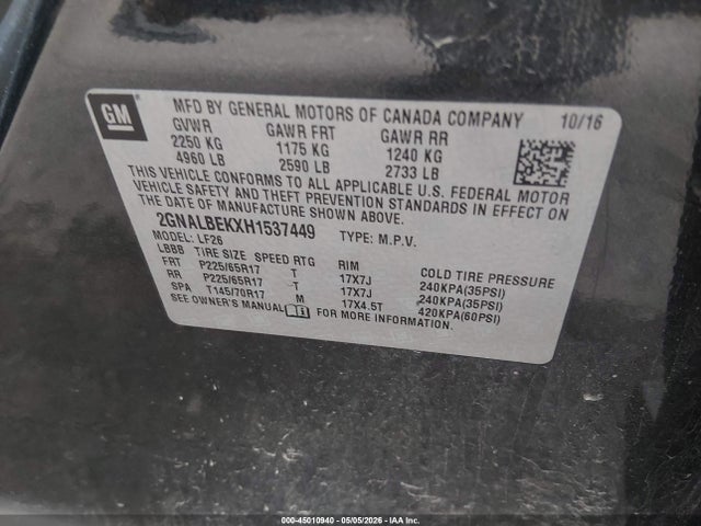 Chevrolet Equinox Ls