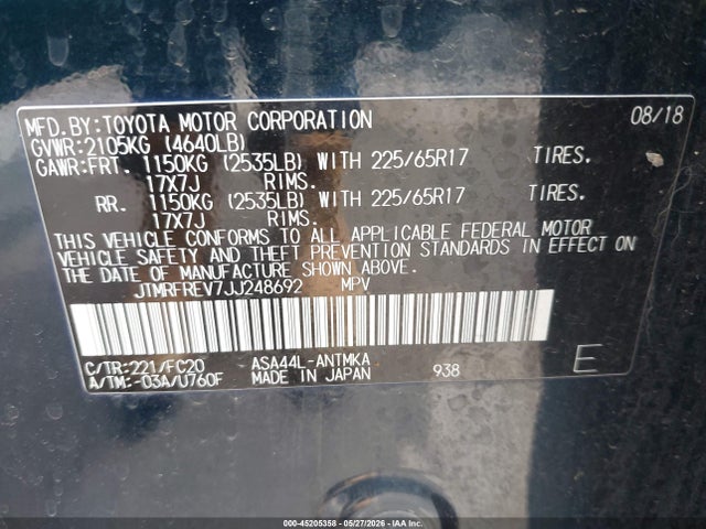 Toyota RAV4 Xle