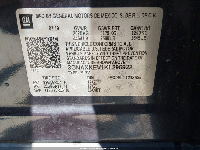 Chevrolet Equinox Lt