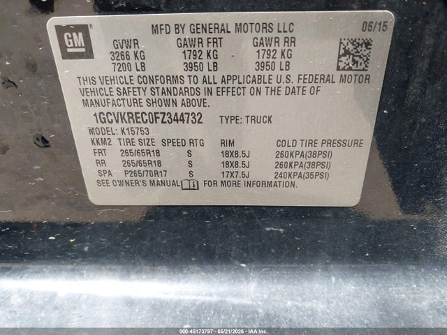 Chevrolet Silverado 1500 2lt