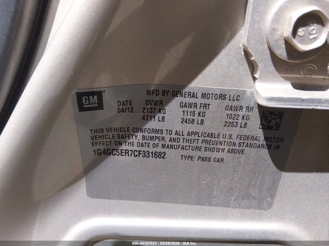 Buick LaCrosse Leather Group