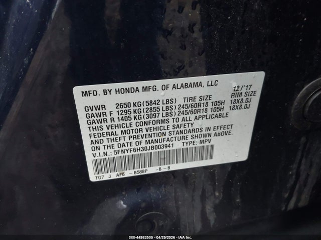 Honda Pilot Ex