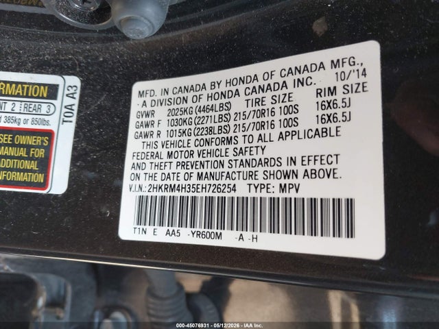Honda CR-V Lx
