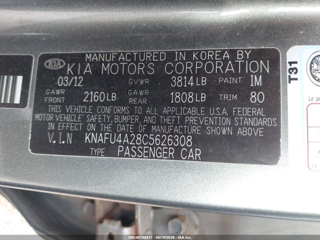Kia Forte Ex