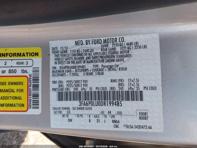 Ford Fusion Se