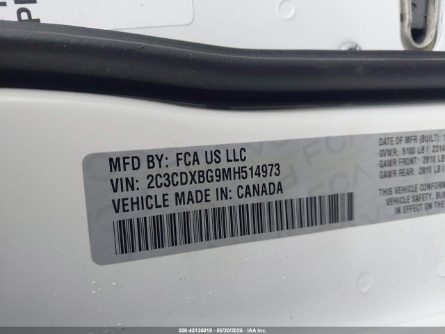 Dodge Charger Sxt Rwd