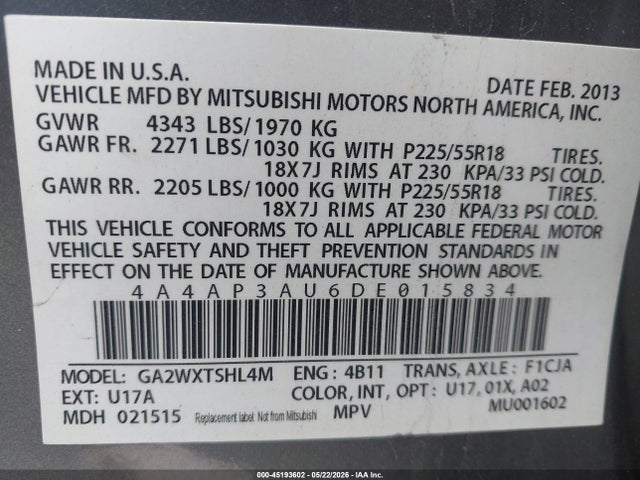 Mitsubishi Outlander Es