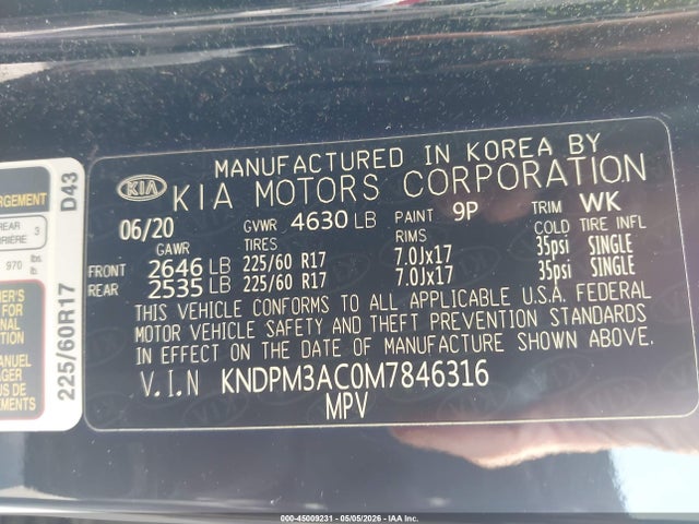 Kia Sportage Lx