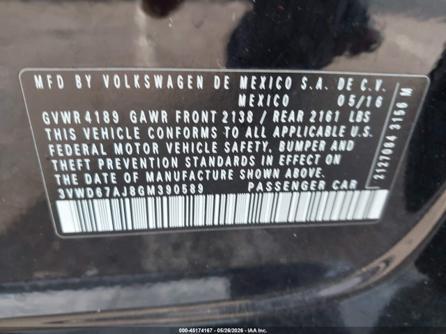 Volkswagen Jetta 1.4t Se