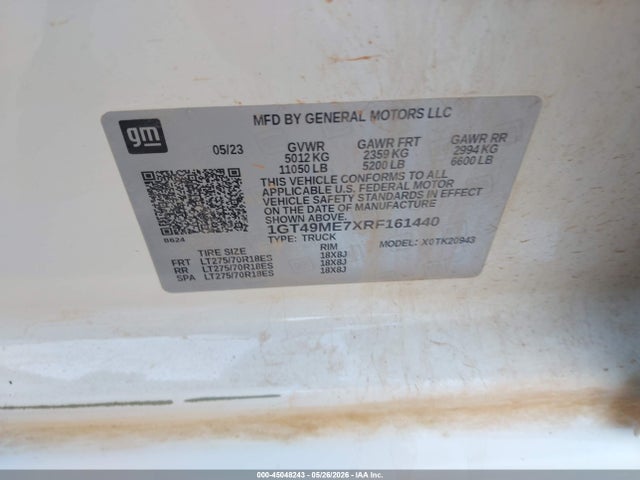 General Motors Sierra 2500HD 4wd  Long Bed Sle