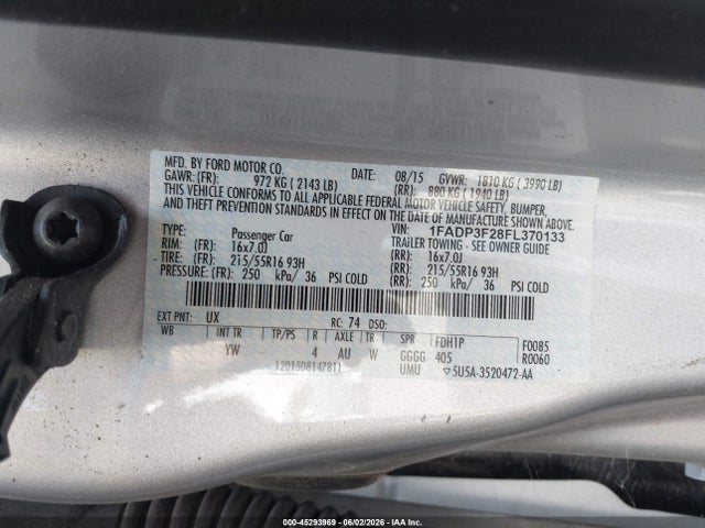 Ford Focus Se