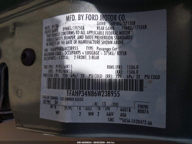 Ford Focus Zx4